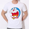 Men Cartoon summer T shirt DORAEMON men T shirt casual family short sleeve Factory outlets can be customized