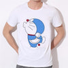 Men Cartoon summer T shirt DORAEMON men T shirt casual family short sleeve Factory outlets can be customized