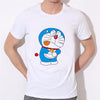 Men Cartoon summer T shirt DORAEMON men T shirt casual family short sleeve Factory outlets can be customized