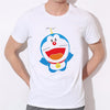 Men Cartoon summer T shirt DORAEMON men T shirt casual family short sleeve Factory outlets can be customized