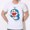 Men Cartoon summer T shirt DORAEMON men T shirt casual family short sleeve Factory outlets can be customized