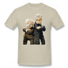 Muppets T Shirt Statler And Waldorf T-Shirt Fashion Short Sleeves Tee Shirt Mens Printed 100% Cotton Plus size Tshirt