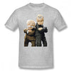 Muppets T Shirt Statler And Waldorf T-Shirt Fashion Short Sleeves Tee Shirt Mens Printed 100% Cotton Plus size Tshirt