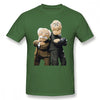 Muppets T Shirt Statler And Waldorf T-Shirt Fashion Short Sleeves Tee Shirt Mens Printed 100% Cotton Plus size Tshirt