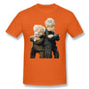 Muppets T Shirt Statler And Waldorf T-Shirt Fashion Short Sleeves Tee Shirt Mens Printed 100% Cotton Plus size Tshirt