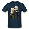 Muppets T Shirt Statler And Waldorf T-Shirt Fashion Short Sleeves Tee Shirt Mens Printed 100% Cotton Plus size Tshirt