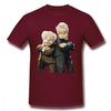 Muppets T Shirt Statler And Waldorf T-Shirt Fashion Short Sleeves Tee Shirt Mens Printed 100% Cotton Plus size Tshirt