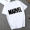 Men's T-shirts Fashion Marvel Avengers Print Hipster Funny t shirt Men Summer Casual street Hip-hop Tee shirt Male Tops