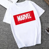 Men's T-shirts Fashion Marvel Avengers Print Hipster Funny t shirt Men Summer Casual street Hip-hop Tee shirt Male Tops