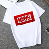 Men's T-shirts Fashion Marvel Avengers Print Hipster Funny t shirt Men Summer Casual street Hip-hop Tee shirt Male Tops