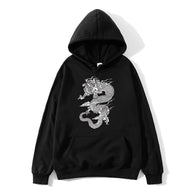 Hoodies Men's 2020 Chinese Dragon Print Hoodie Street Casual Hip Hop Sweatshirts Men High-end Brand hoody Plus size coat jacket